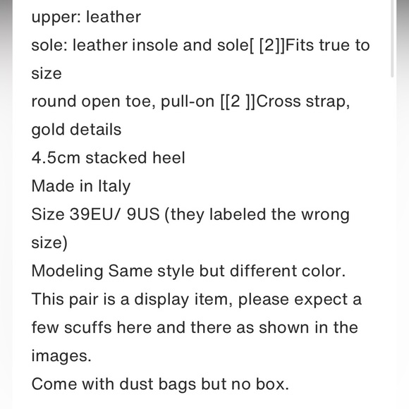 New Chloe sandals - Picture 10 of 10